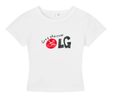 LOVE & GRATITUDE CROPPED TEE